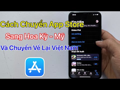 Cách Chuyển Vùng App Store Sang Hoa Kỳ (Mỹ) - Và Ngược Lại