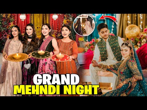 Grand Mehndi Night♥️🥰|Hira & Rabia Ki Special Dance Performance🤩💃|Parlour Mein Prank😱🤣|Sistrology