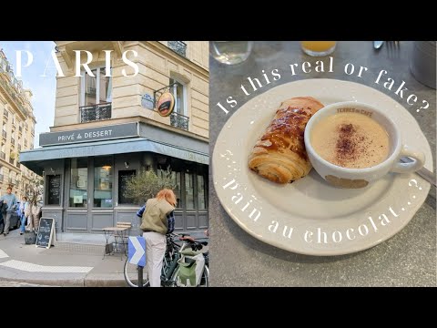 本物のパンオショコラ？パリのおかしなレストラン。穴場な美術館とカフェ Paris vlog