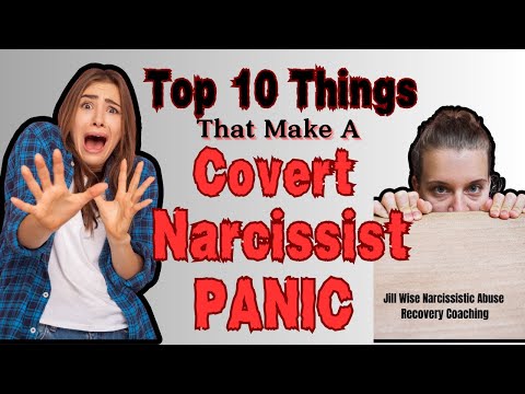 Top 10 Things that Make the Covert Narcissist PANIC #covertnarcissist #npd #npdabuse