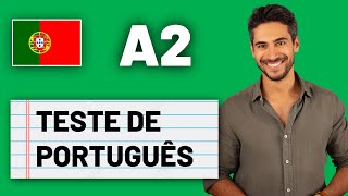 Teste de Português A2: Teste completo + Folha de Soluções