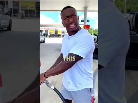 Boyfriend Freaks Out When Girlfriend Pumps Gas Alone!