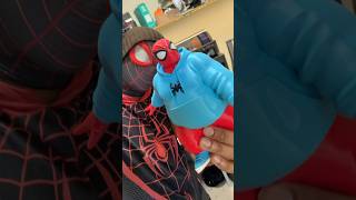 fiz o homem aranha barrigudo de moletom na impressora 3D #viral #spiderman