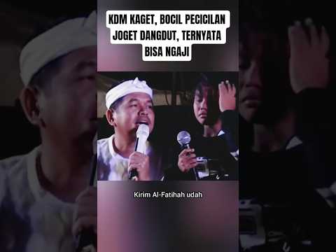 Lincah Joget Dangdut, Anak  Ini Langsung Nangis Saat Baca Al-Fatihah