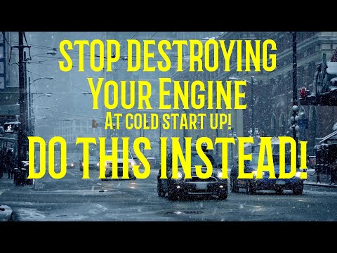 ⚠️🚨Why Do BAD COLD START habits Destroy your engine?⚠️❄️How can you prevent it?