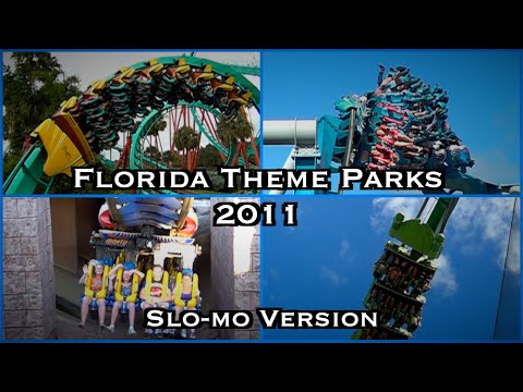 Florida Theme Parks In 2011 - Slo-mo Version