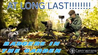 CAMERA TRAPPING FOR BADGERS - CAMTRAPTIONS GEAR - ELUSIVE BROCK