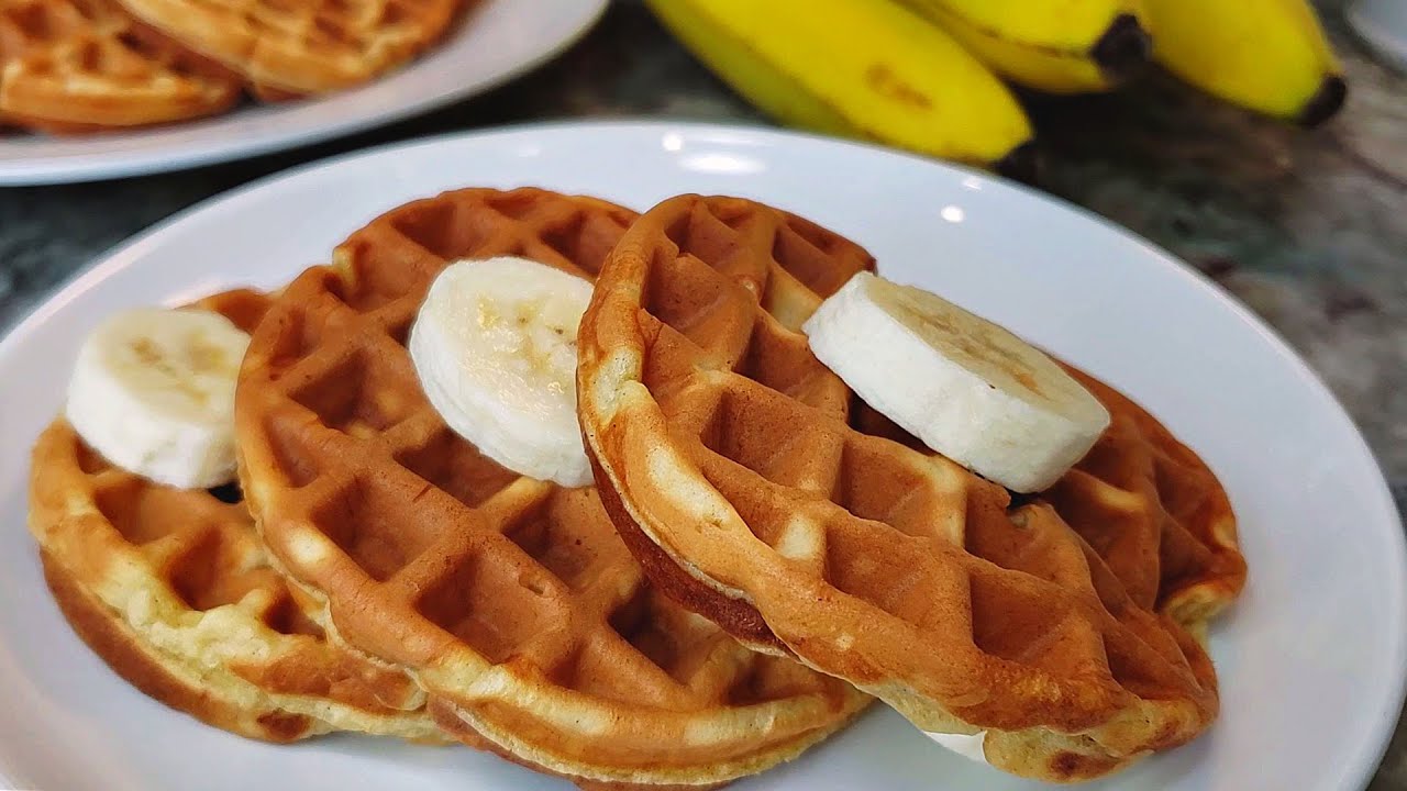 Banana Waffles Recipe Easy Homemade