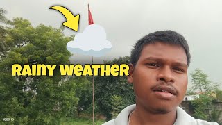 Rainy Cloudy Weather 🌧️☁️ | Beautiful Monsoon Views & Peaceful Nature | Relaxing Rainy Day