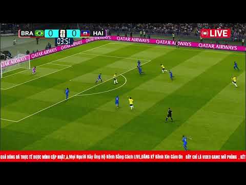Brazil vs Haiti vào lúc 07:30, ngày 20/06/2026FIFA World Cup||Simulation Video Game