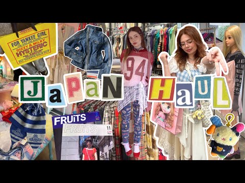 everything i bought in JAPAN! tokyo shopping haul ♡