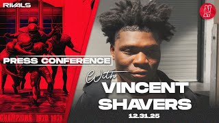 Nebraska Football: Vincent Shavers press conference after bowl game loss to Utah (Dec. 31, 2025)