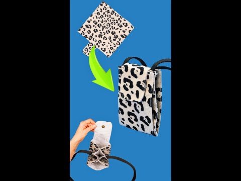 How to sew a Trifold Wallet easily! Quick and easy Phone Bag! Miarti👜✂️