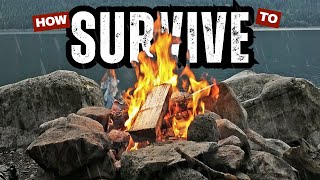 How to Start a Fire in Wet Appalachian Conditions
