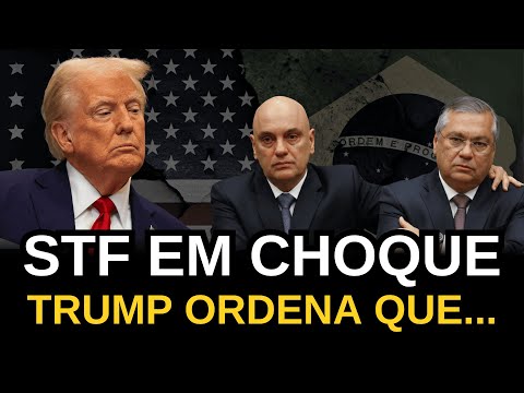 MINISTROS DO STF TENTAM SAIR AO DESCOBRIR QUE TRUMP ORDENOU ATAQUE...