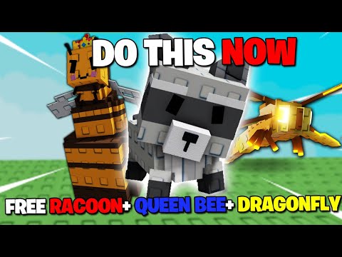 HOW TO GET DRAGONFLY & QUEEN BEE + MORE (FREE PETS) in GROW A GARDEN ROBLOX!