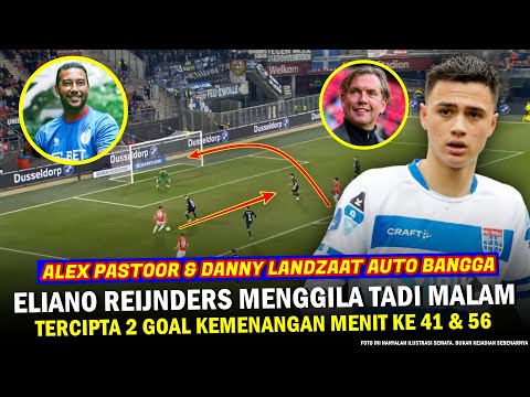 🔵 KEMENANGAN FANTASTIS ‼️ Eliano Reijnders Tampil BRILIANT Tadi Malam Bagi PEC Zwolle~ Timnas Bangga