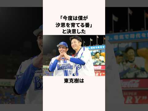 「新たな決意を語った」東克樹に関する雑学 #野球 #野球雑学 #プロ野球