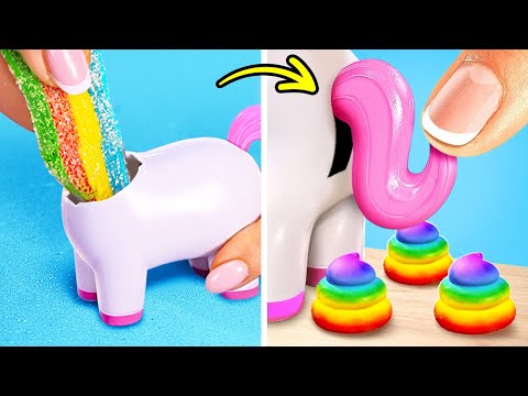 Chocolate Rainbow Unicorn Candy 🦄😋 *Ideas Creativas y Juguetes Antiestrés*