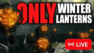 Elden Ring but Everything is Winter Lanterns (Leyndell?) !h !lanterns