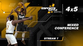 2026-04-03 - Mixed conference ESportsBattle eBasketball Stream 7