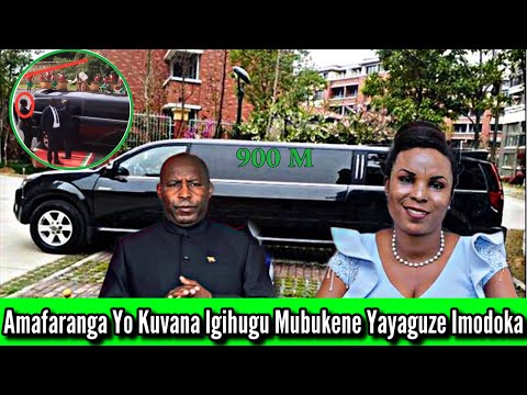 VIDEO: Ngiyo Imodoka Ya Miliyoni 970 Umugore Wa Ndayishimiye Yaguze Kandi Igihugu Gikennye