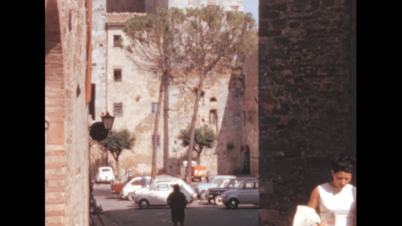 San Gimignano 1961 Archive footage