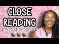 Close Reading Strategies for Enhanced Comprehension