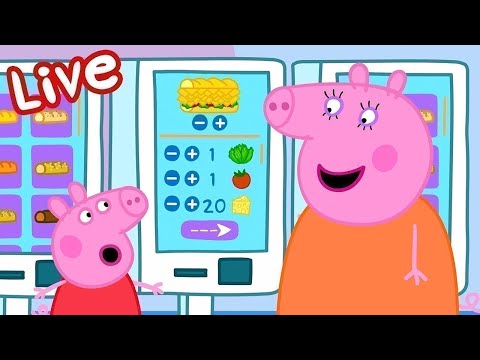 Peppa-Wutz-Geschichten LIVE 🔴 Spielzeug für Kinder | Peppa Wutz Neue Folgen