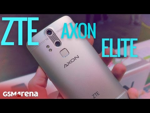 (ENGLISH) ZTE Axon Elite hands-on
