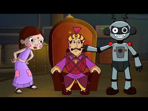 Chutki - Raja aur Robot ki Kahani | Cartoons for Kids | Chhota Bheem Videos in Hindi