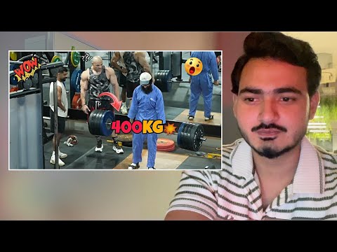 Anatoly gym prank 32kg mop