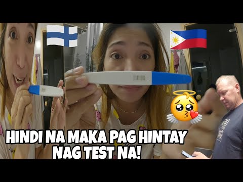 HINDI NA MAKA PAG HINTAY NAG TEST NA ULIT KAMI👼🏻MAY DALAWANG GUHIT NA!FILIPINA COUPLE IN FINLAND🇫🇮🇵🇭