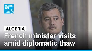 YouTube video thumbnail: French Minister Visits Algeria Amid Diplomatic Thaw
