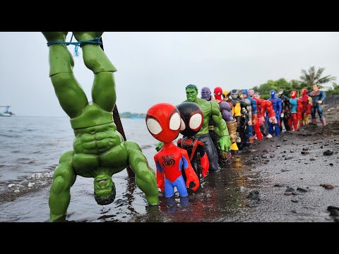 SPIDER-MAN HULK MARVEL'S AMERICAN, AVENGERS VS IRON MAN VS SUPERMAN, THANOS VS THOR, ANT-MAN, Spidey