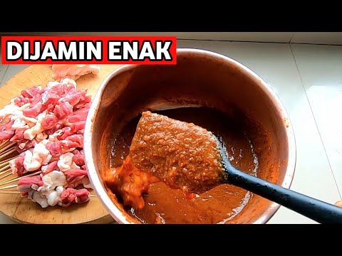 BUMBU SATE LEBARAN HAJI PALING ENAK SEDUNIA