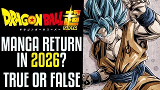 NEWS: NO Dragon Ball Super Until 2026? FULL STORY