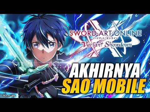 *FREE 100X GACHA* Akhirnya BANDAI Rilis Kembali Game SAO Mobile! | Sword Art Online Variant Showdown