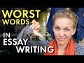 Avoiding Weak Words in Writing