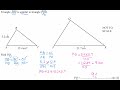 Finding Side Lengths in Triangles