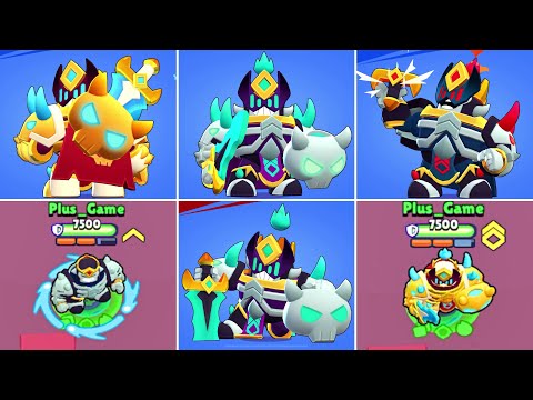 SKELETAL SURGE - All Brawl Stars SCARY TALES Skin | Winning & Losing Animations | Gameplay