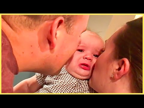 Cute And Sweet Baby Moments: Magic Of Kiss || 5-Minute Fails