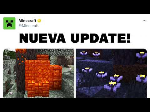 NUEVA RESINA y EYEBLOSSOMS! CAMBIOS en MOJANG y MÁS! | Minecraft Bedrock Preview