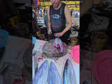 Amazing slice a fish - master showcase at work #shorts #amazingcuttingskills #fishing