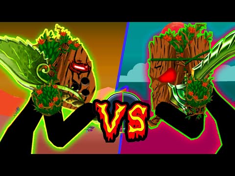 SUMMON WARRIOR LEAF vs GOLDEN KYTCHU BOSS x9999 Army | Stick War Legacy Mod