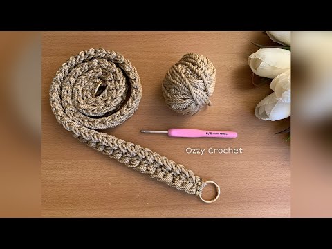 سير شنطة كروس _  ايد لشنطة كروشيه / حزام كروشيه سهل وسريع #bags_crochet