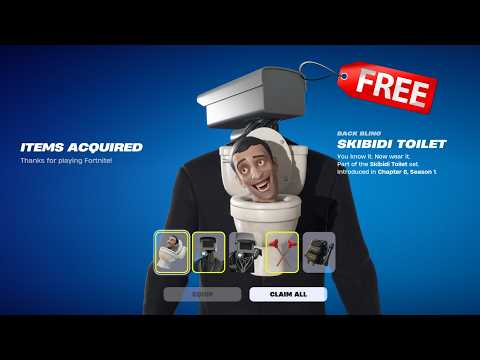 How to Get SKIBIDI TOILET for FREE in Fortnite! #oShvenContest