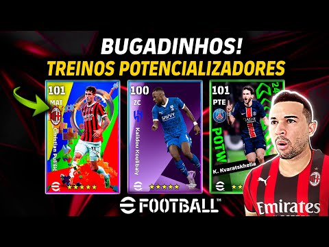 BUGADINHOS! NOVOS JOGADORES FREE, QUEM SÃO OS MELHORES DA SEMANA NO EFOOTBALL 2025 MOBILE?