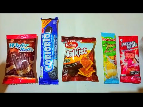 Satisfying video ASMR || Unpacking Lollipop Candy and snickers || unboxing video - Yummy Candy