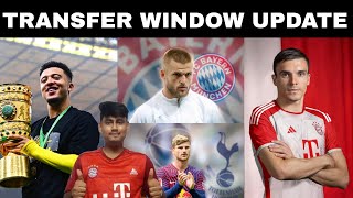 Eric Dier and Palhinha to Bayern Munich | Sancho back to Dortmund | Timo Werner to Tottenham